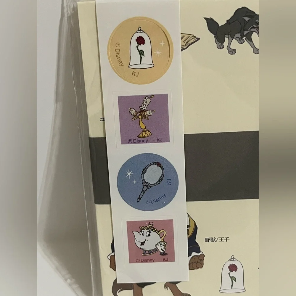 Beauty and the Beast Japan Letter Set